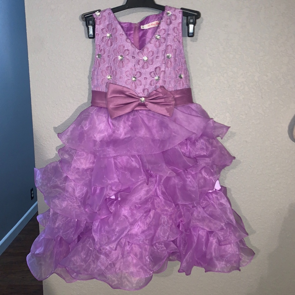 ADORABLE PURPLE DRESS